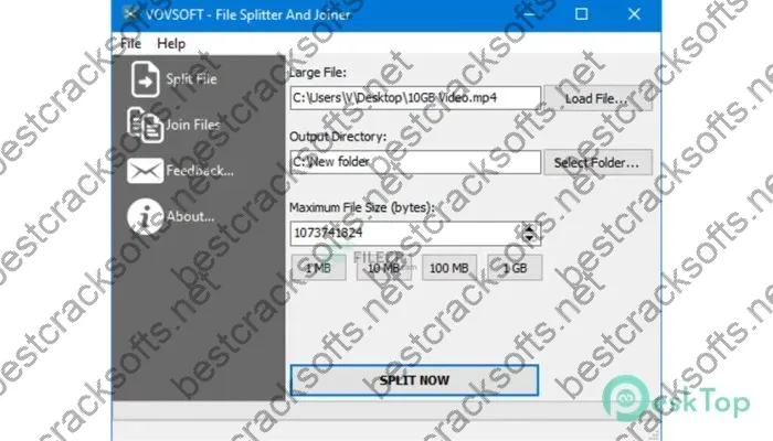 Vovsoft File Splitter And Joiner Activation key