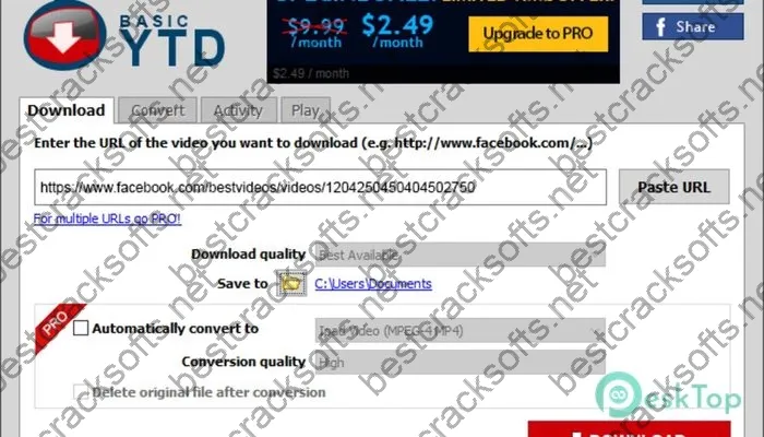 YTD Video Downloader Pro Keygen 7.6.3.3 Download Free